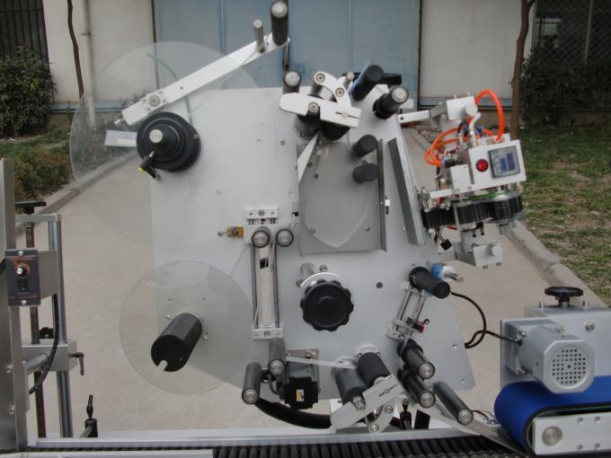 Konvejerio variklio HY prekės ženklo buteliukų etikečių klijavimo mašina, 7-oji akumuliatoriaus etikečių lipdukų mašina elektronikai