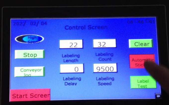 Objekto aptikimo stebuklinga akis automatinė dvigubų šonų lipdukų etiketė su patefonu
