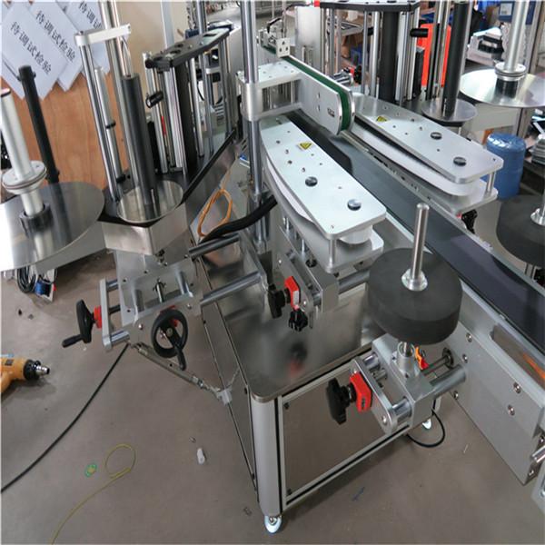 Savaime lipnių lipdukų ovalo formos butelių etikečių klijavimo mašina