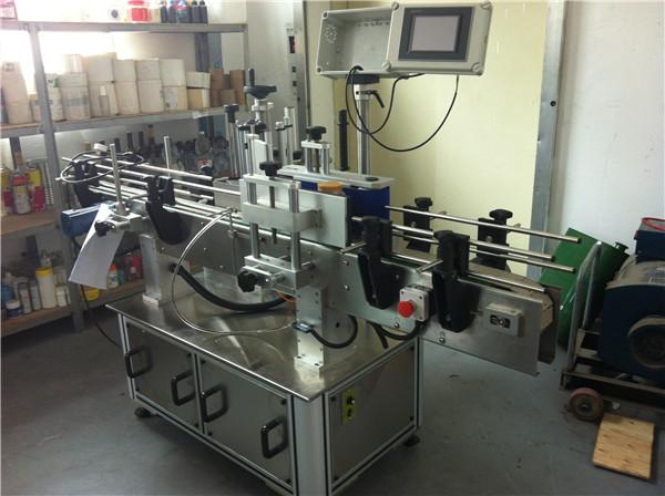 45 m/min greičio lipduko etiketės aplikatorius kvadratiniams / apvaliems / plokščiiems vandens buteliams