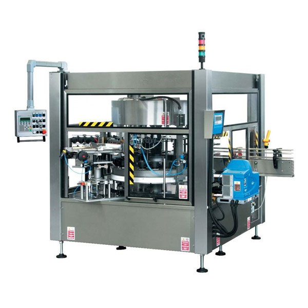 CE visiškai automatinis butelio sparnuotas rotacinių lipdukų ženklinimo aparatas