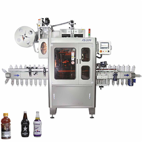 Viso kūno nerūdijančio susitraukimo rankovių ženklinimo mašina didelio greičio 200 AG / min 3,5 kW