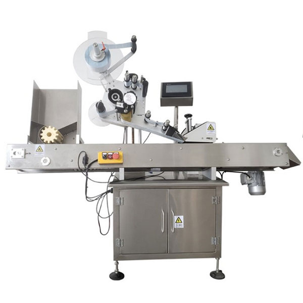 Didelio greičio servo ženklinimo variklio vairuotojo buteliuko etikečių klijavimo mašina