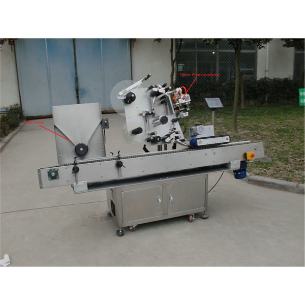 Pažangaus valdymo automatinė buteliukų etikečių klijavimo mašina