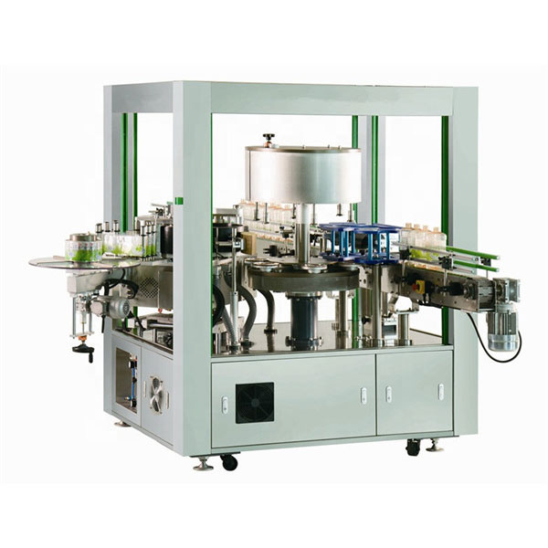 Rotacinio žymėjimo mašinos priekis ir galas