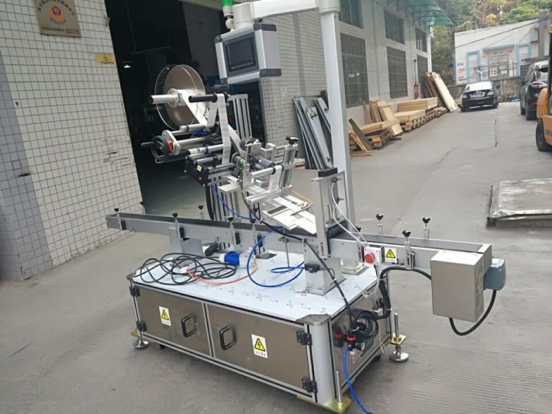 Kinijos lipdukų viršaus ženklinimo mašina purkštukų maišelio elektriniam varikliui