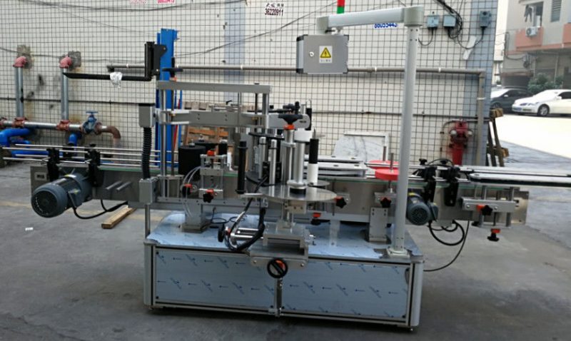 Kinijos dvipusio lipduko elipsės formos ovalo butelio automatinio ženklinimo mašinos 1200W tiekėjas