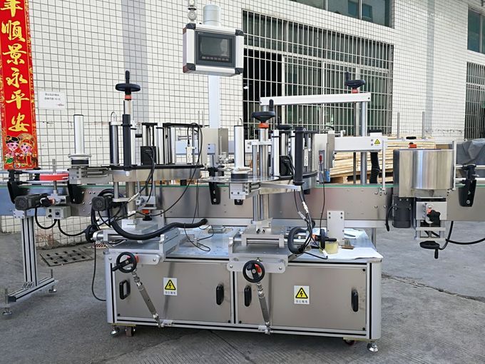 Dvipusė priekinių ir galinių lipnių etikečių klijavimo mašina su jutikliniu ekranu, visiškai automatinis